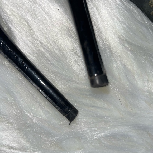 Steve Madden Black Strappy Heels - Picture 5 of 12